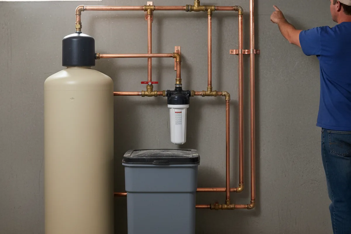 Whole-house water treatment system installed in Maysville